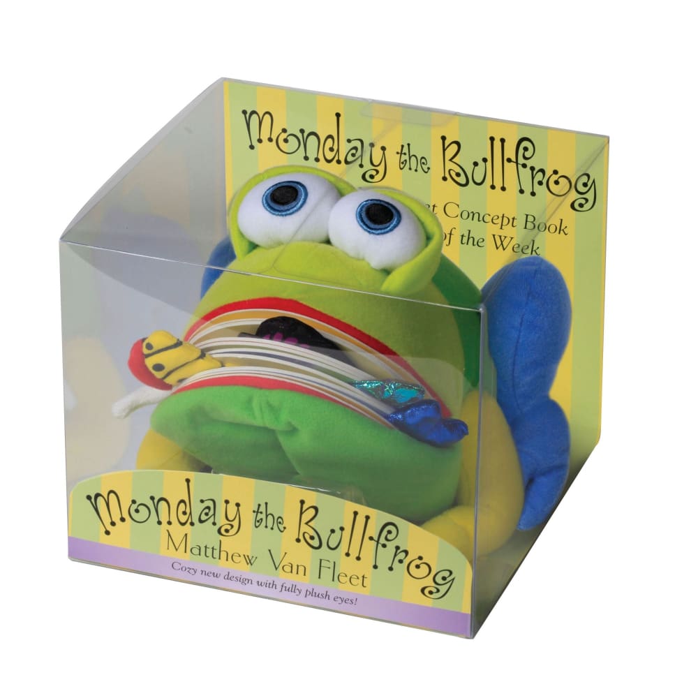 Monday the Bullfrog: A Huggable Puppet Concept Book About the Days of the Week - Home/Office/Books/ - Unbranded