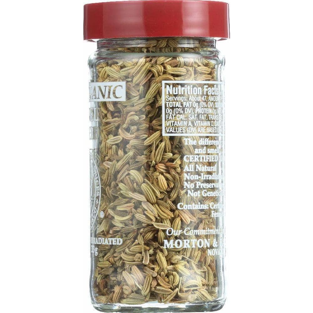 Morton & Bassett Morton & Bassett Organic Fennel Seed, 1.2 Oz