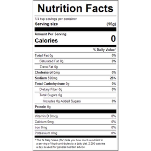 Morton Salt Iodized Table Salt (Morton®) 25lb - Cooking/Bulk Spices - Morton Salt