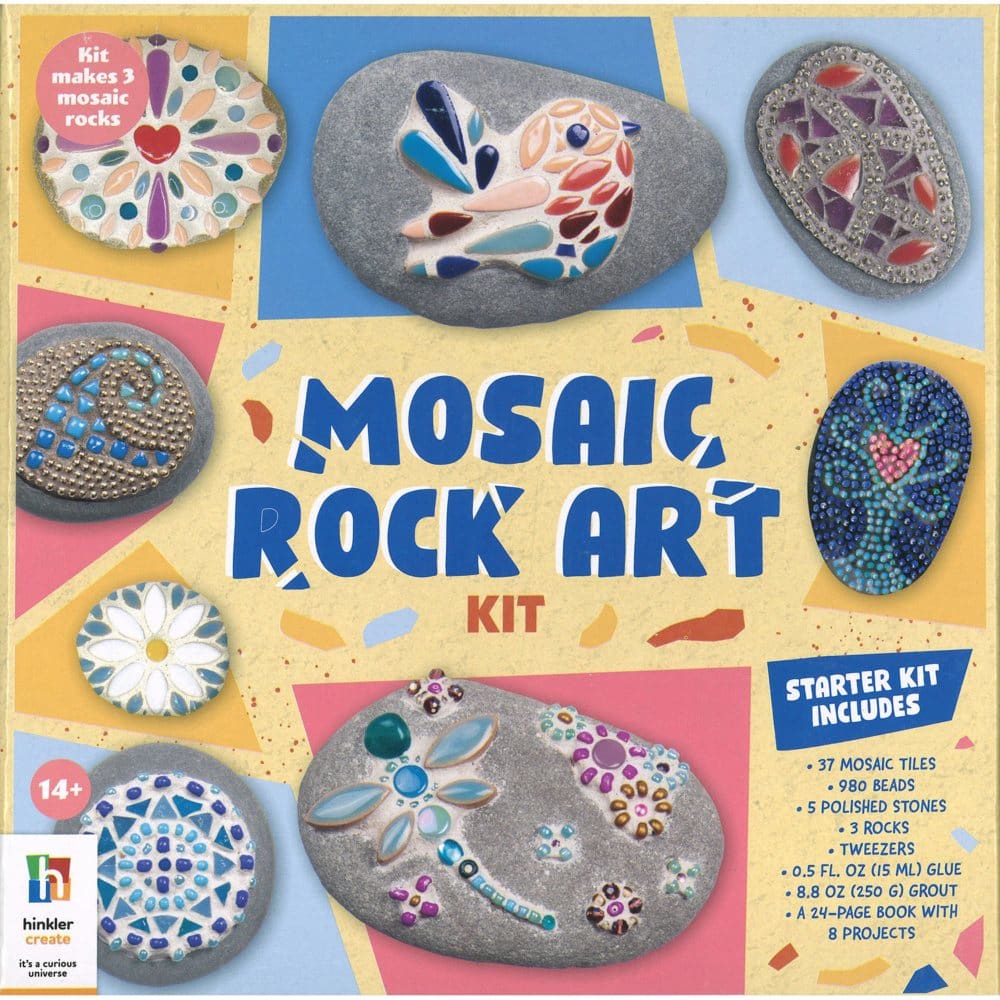 Mosaic Rock Art Kit - Kids Books - Mosaic