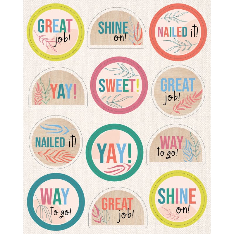 Motivational Stickers True To You (Pack of 12) - Stickers - Carson Dellosa Education