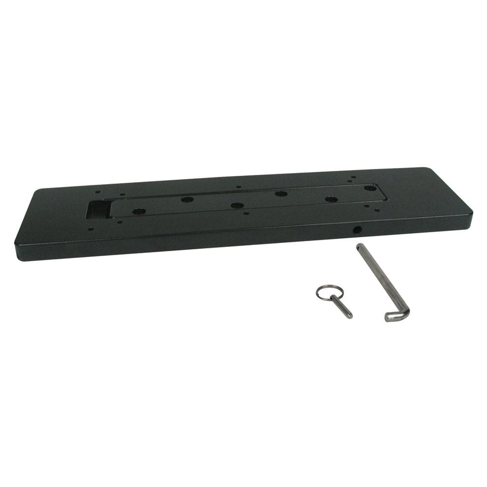 MotorGuide Black Removable Mounting Plate - Boat Outfitting | Trolling Motor Accessories - MotorGuide