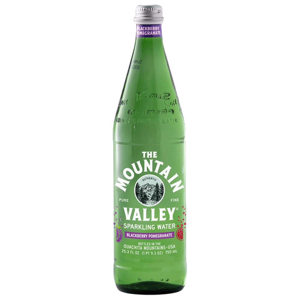 Mountain Valley Mountain Valley Sparkling Water Blackberry Pomegranate, 750 ml