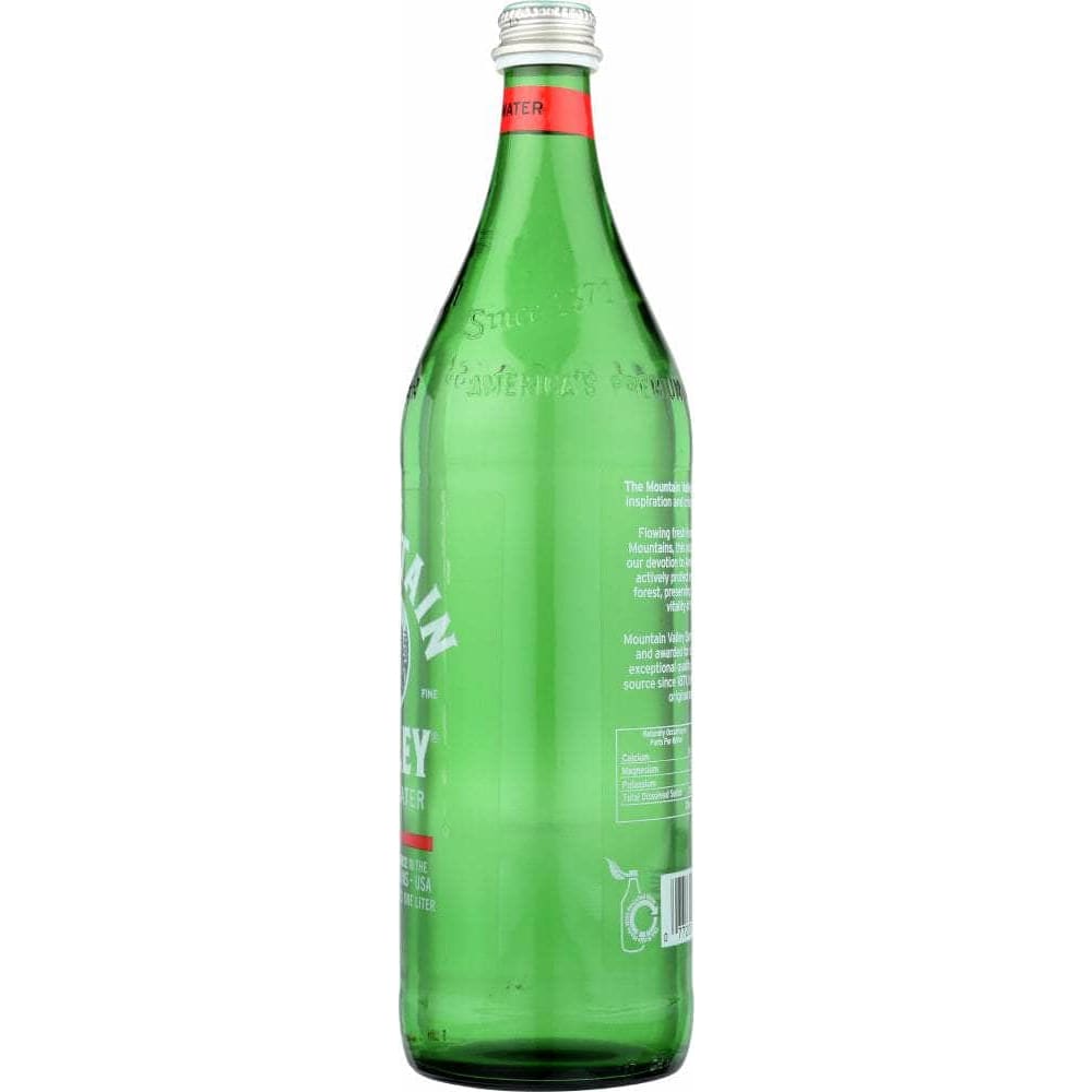 Mountain Valley Mountain Valley Spring Water In Glass Bottle, 1 Liter