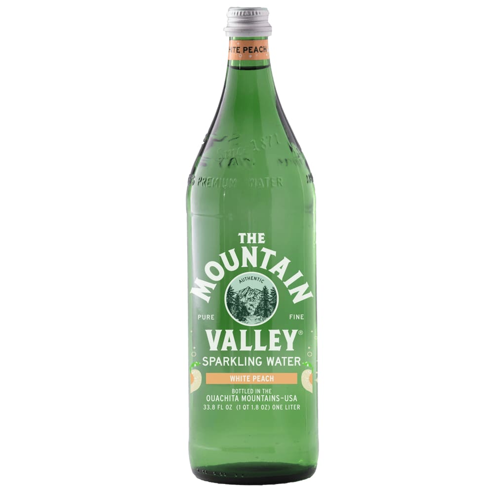 Mountain Valley Mountain Valley White Peach Sparkling Water, 33.8 fl. oz.