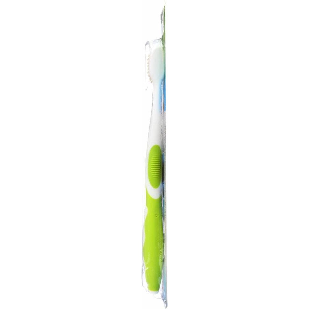 DOCTOR PLOTKAS Mouth Watchers Toothbrush Adult Manual Green, 1 Ea