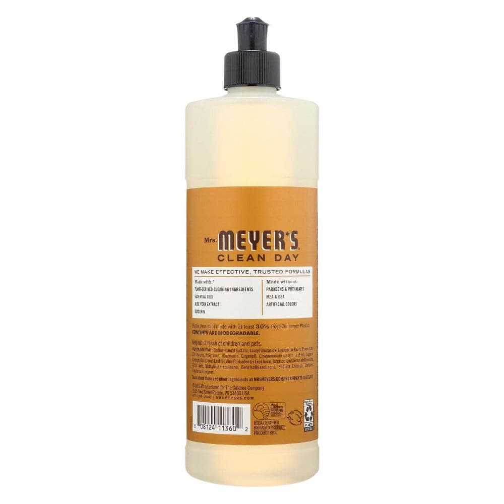 MRS MEYERS CLEAN DAY Mrs Meyers Clean Day Acorn Spice Dish Soap, 16 Oz