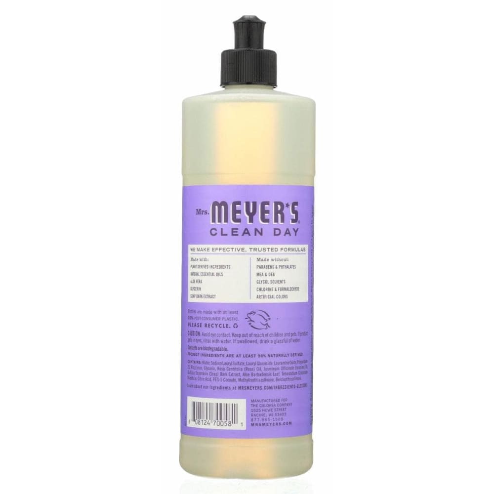 MRS MEYERS CLEAN DAY Mrs Meyers Clean Day Lilac Dish Soap, 16 Fo