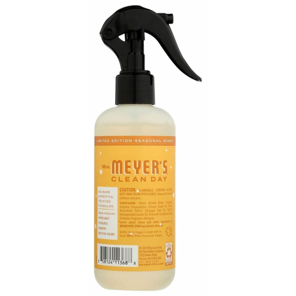 MRS MEYERS CLEAN DAY Mrs Meyers Clean Day Orange Clove Room Freshener, 8 Oz