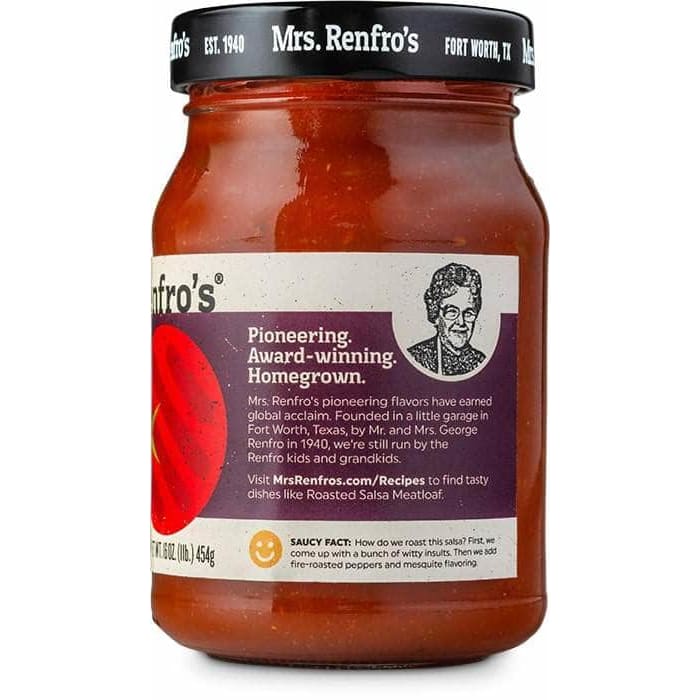 MRS RENFRO Mrs Renfro Salsa Roasted, 16 Oz