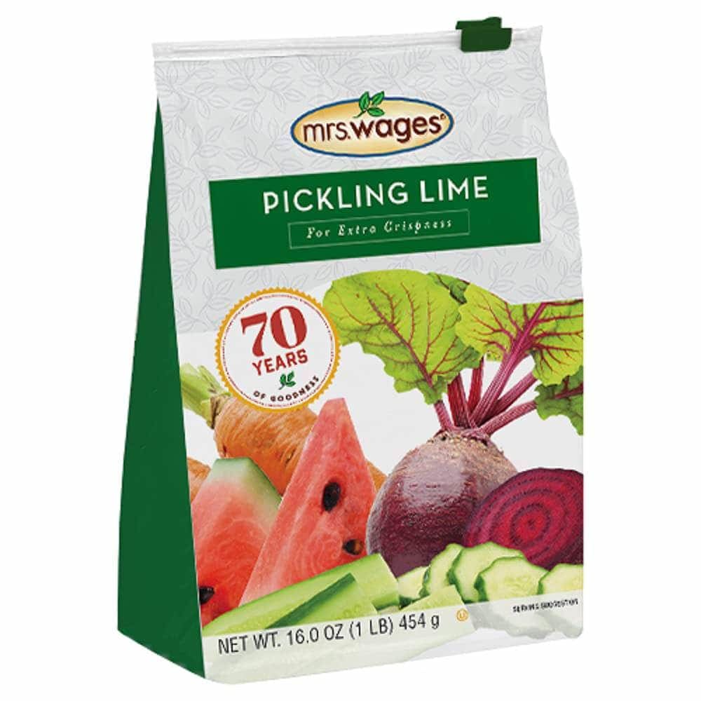 MRS WAGES Grocery > Pantry > Food MRS WAGES: Pickling Lime Mix, 16 oz