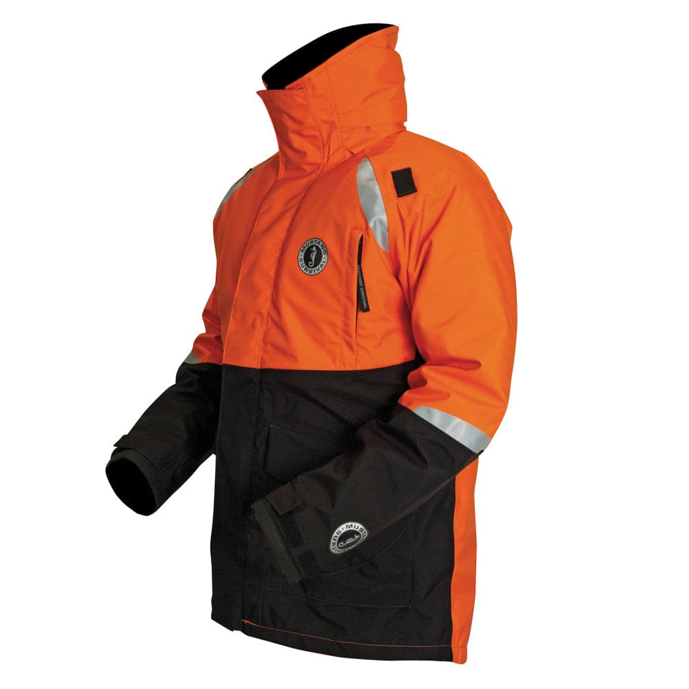 Mustang Catalyst Flotation Coat - Orange/ Black - XXL - Marine Safety | Flotation Coats/Pants - Mustang Survival