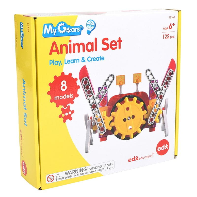 My Gears Animal Set - Blocks & Construction Play - Learning Advantage