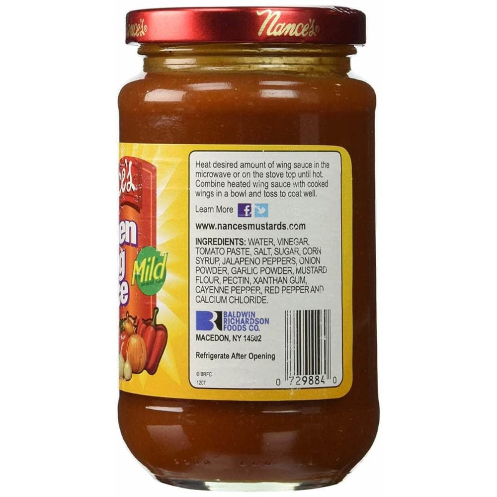NANCES Grocery > Pantry NANCES Mild Chicken Wing Sauce, 12 oz
