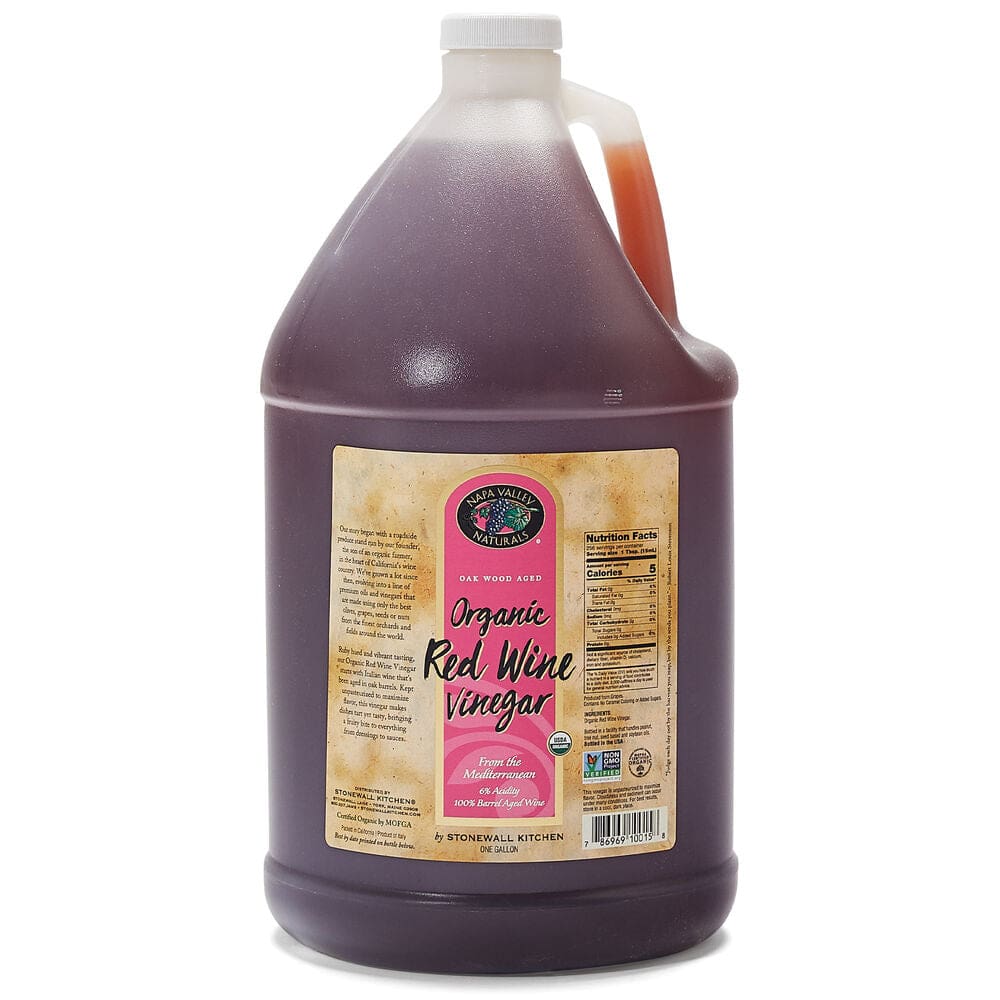 NAPA VALLEY NATURALS: Organic Red Wine Vinegar 1 ga - Grocery > Cooking & Baking > Vinegars - NAPA VALLEY NATURALS
