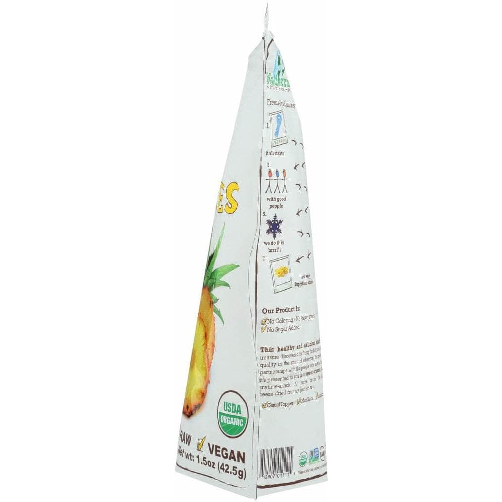 Natierra Natierra Nature'S All Organic Freeze Dried Pineapples, 1.5 oz