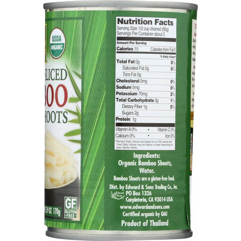 Native Forest Native Forest Organic Sliced Bamboo Shoots, 14 oz