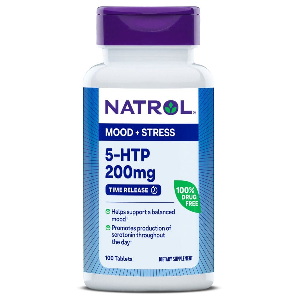 Natrol 5-HTP Time Release Tablets (100 ct.) - Supplements - ShelHealth