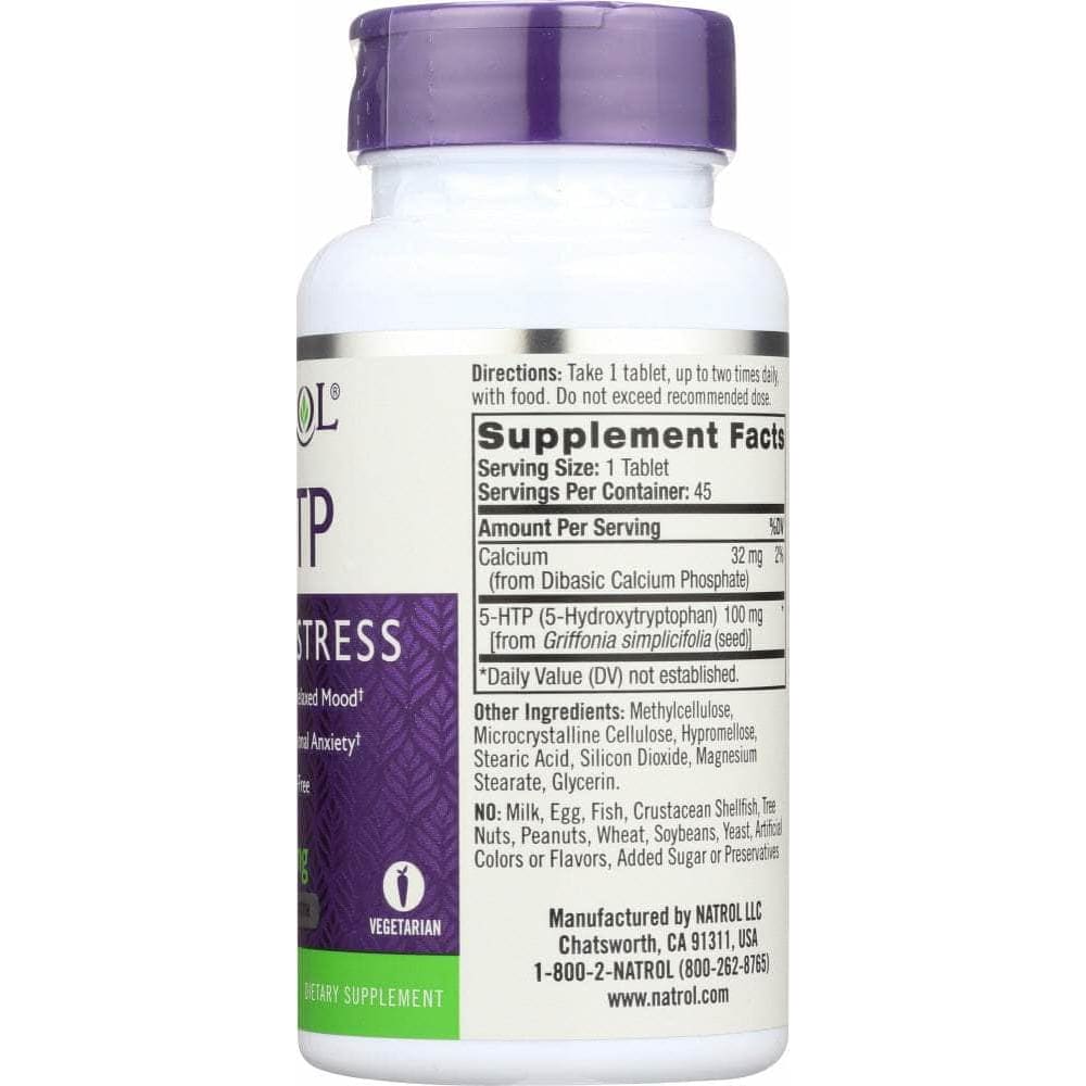 Natrol Natrol 5-HTP TR Time Release 100 mg, 45 tablets