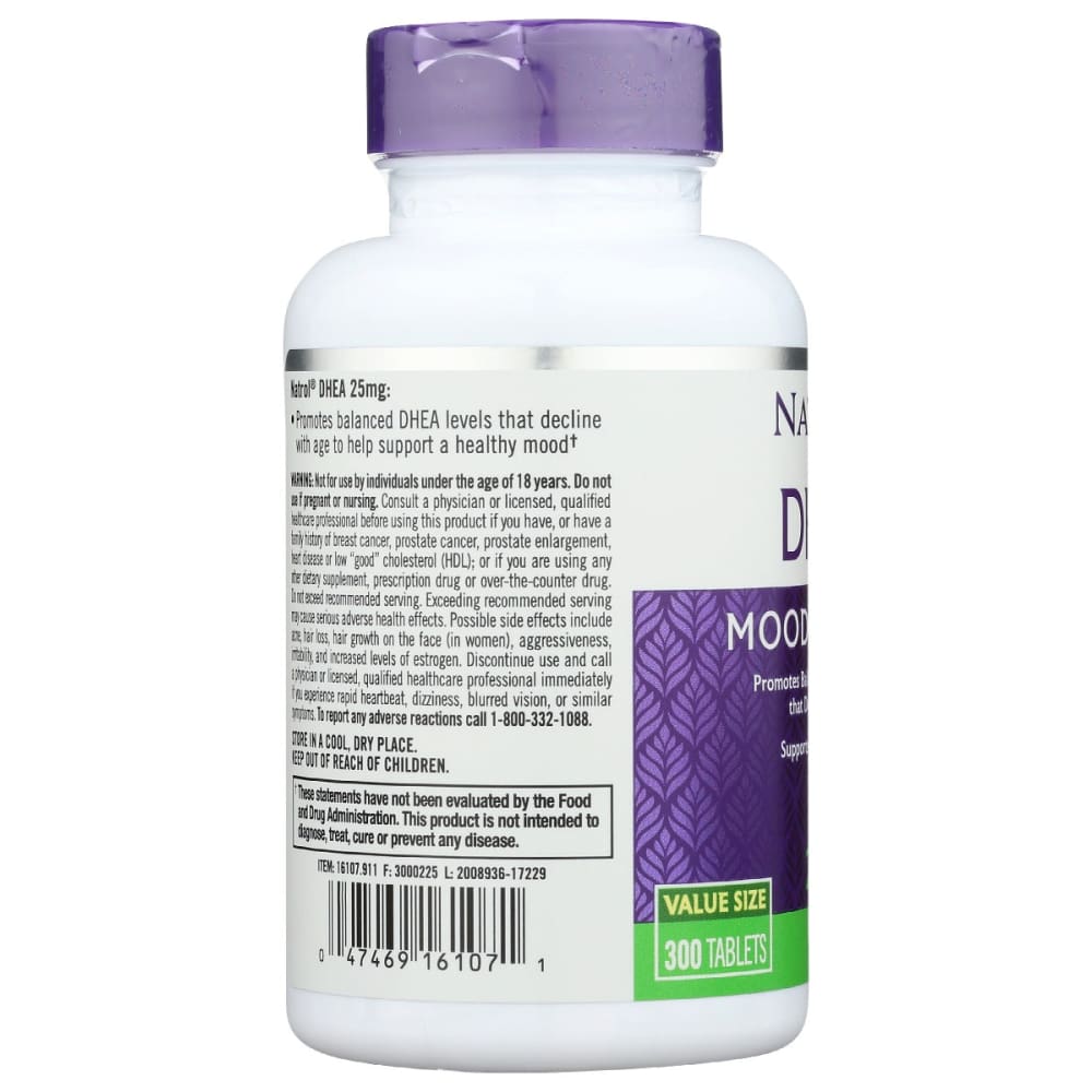 NATROL: Dhea Mood & Stress 25Mg 300 tb - Health > Vitamins & Supplements - NATROL