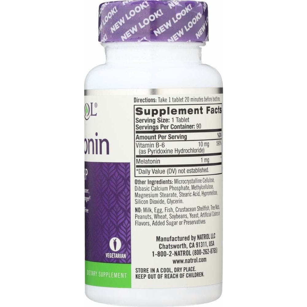 Natrol Natrol Melatonin TR Time Release 1 mg, 90 Tablets