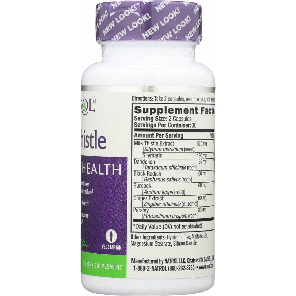 Natrol Natrol Milk Thistle Advantage 525 mg, 60 veggie caps