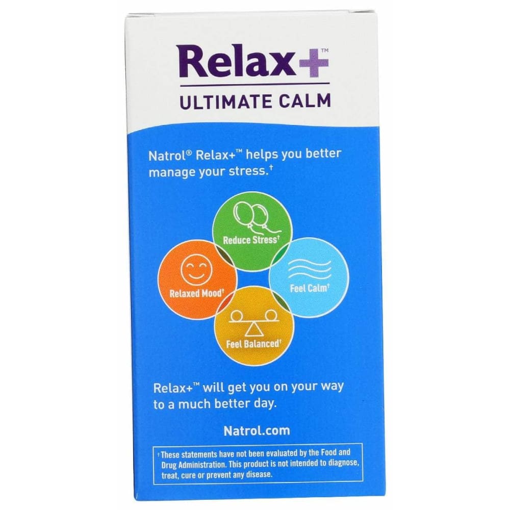 NATROL Natrol Relaxplus Ultimate Calm Mood And Stress, 30 Cp