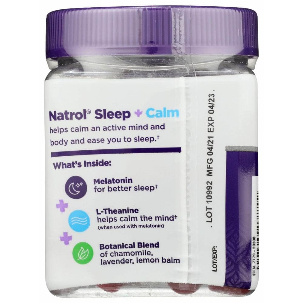NATROL Natrol Sleep Calm Gummy, 60 Pc