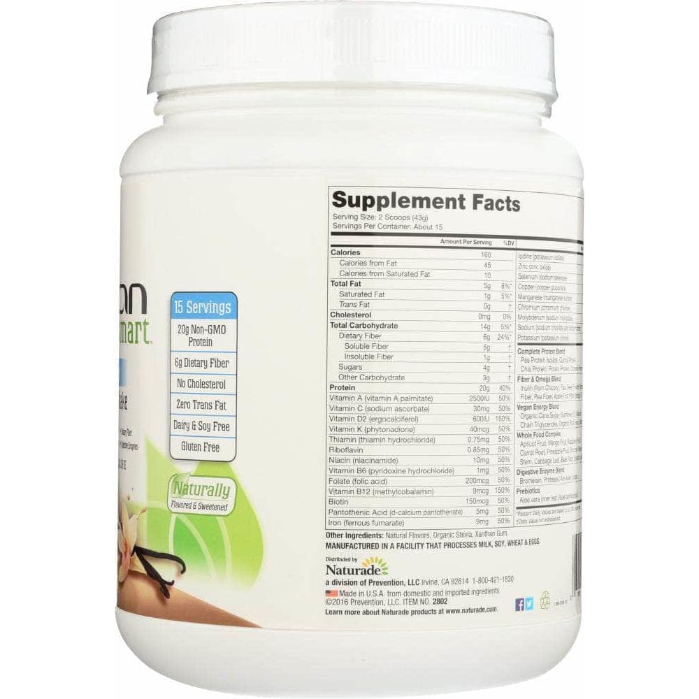 Naturade Naturade VeganSmart All-In-One Nutritional Shake Vanilla, 22.75 oz