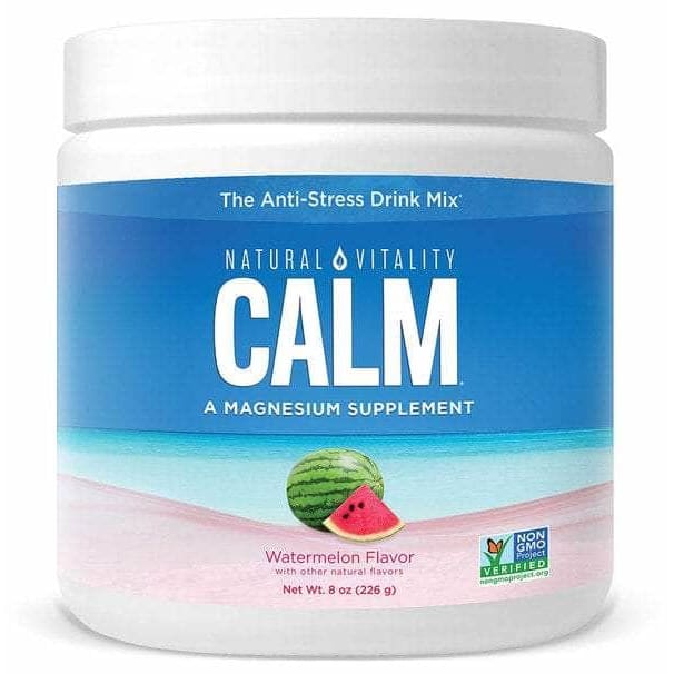NATURAL VITALITY Natural Vitality Calm Watermelon Flavor, 8 Oz