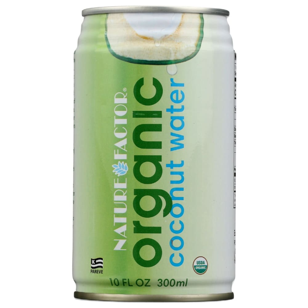 NATURE FACTOR: Coconut Water Young Organic 10.1 oz (Pack of 5) - Grocery > Beverages > Water - NATURE FACTOR