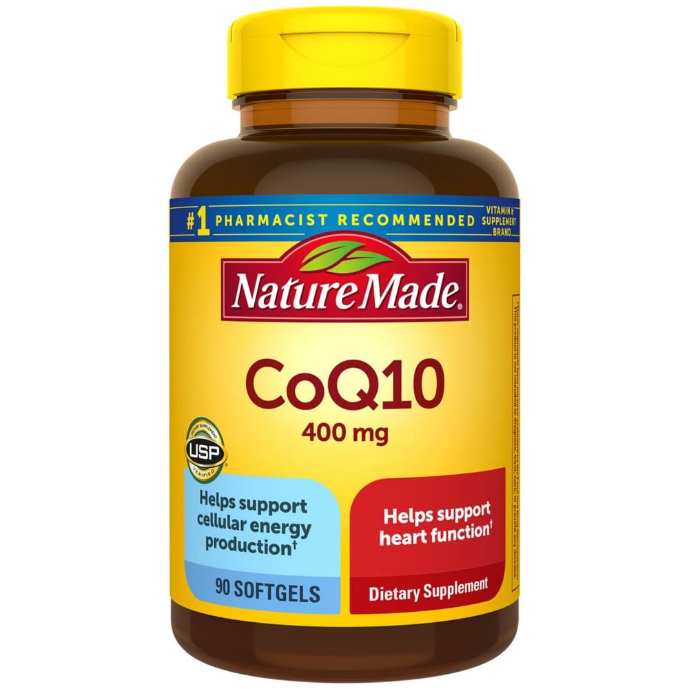 Nature Made CoQ10 400 mg. Softgels (90 ct.) - Supplements - Nature