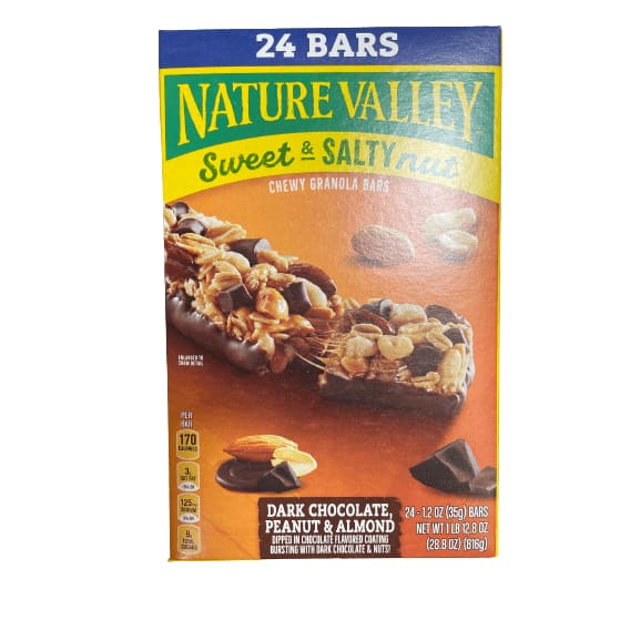 Nature Valley Nature Valley Sweet & Salty Granola Bars Dark Chocolate, Peanut & Almond 24 ct, 28 oz