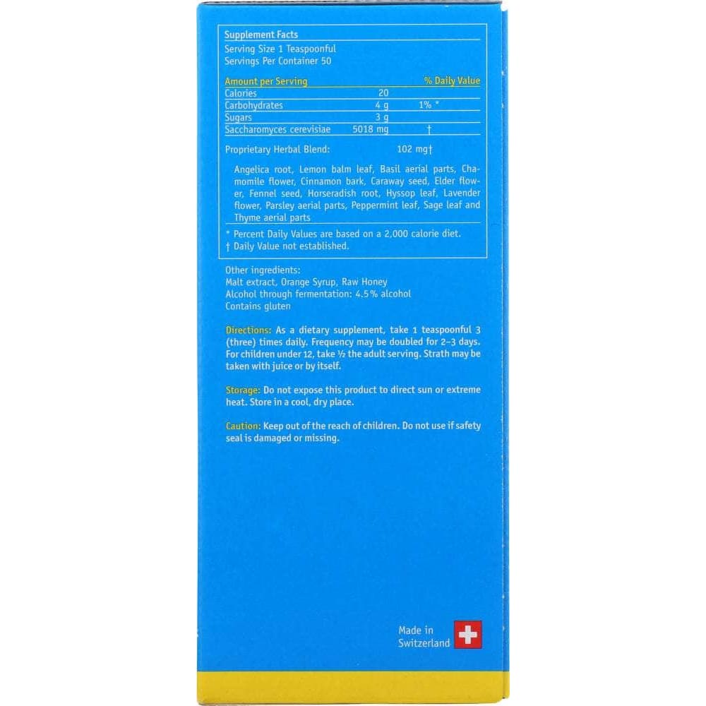 Natures Answer Natures Answer Bio-Strath Liquid, 8.4 oz