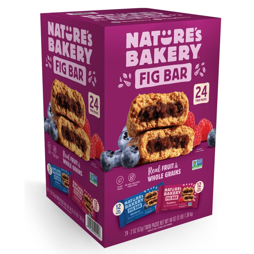 Nature’s Bakery Fig Bar Variety Pack (2 oz. 24 pk.) - Breakfast & Snack Bars - Nature’s
