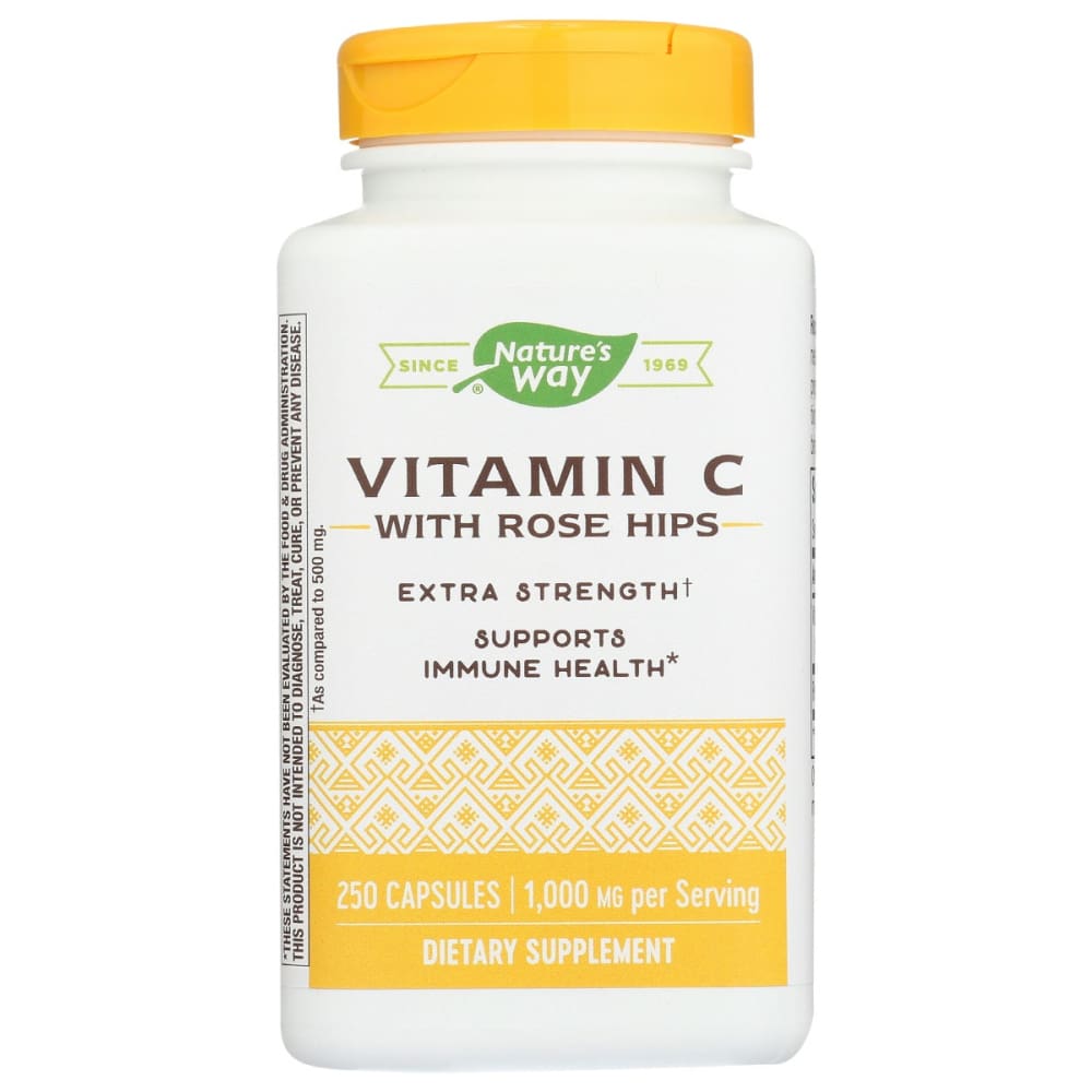 NATURES WAY: Vitc 1000 Rosehips 250 cp - Health > Vitamins & Supplements - NATURE’S WAY