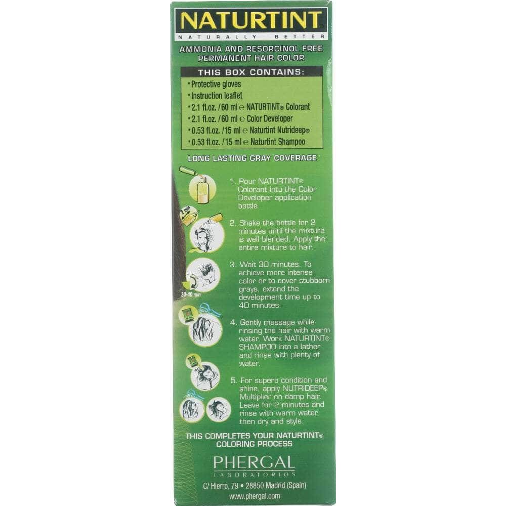NATURTINT Naturtint Permanent Hair Color 5N Light Chestnut Brown, 5.28 Oz