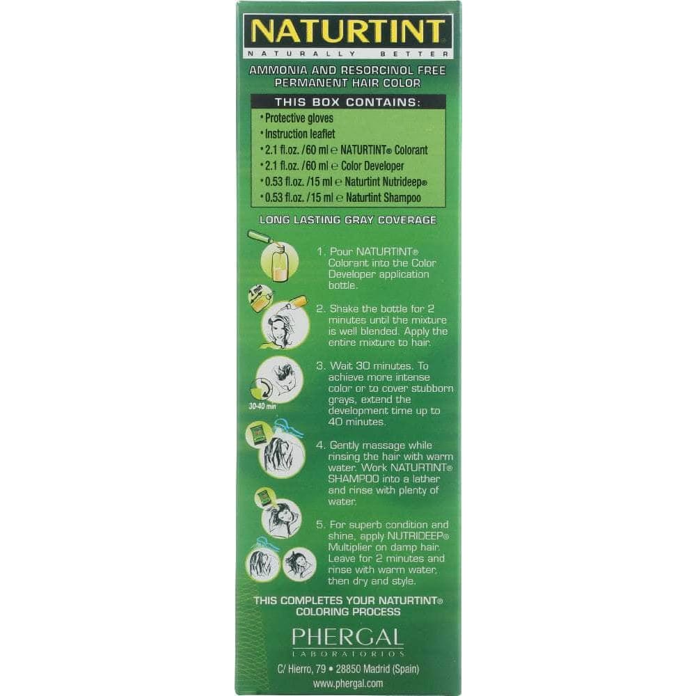NATURTINT Naturtint Permanent Hair Color 7N Hazelnut Blonde, 5.28 Oz