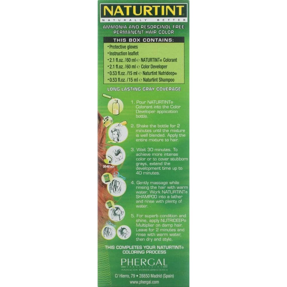 Naturtint Naturtint Permanent Hair Color 8C Copper Blonde, 5.28 oz