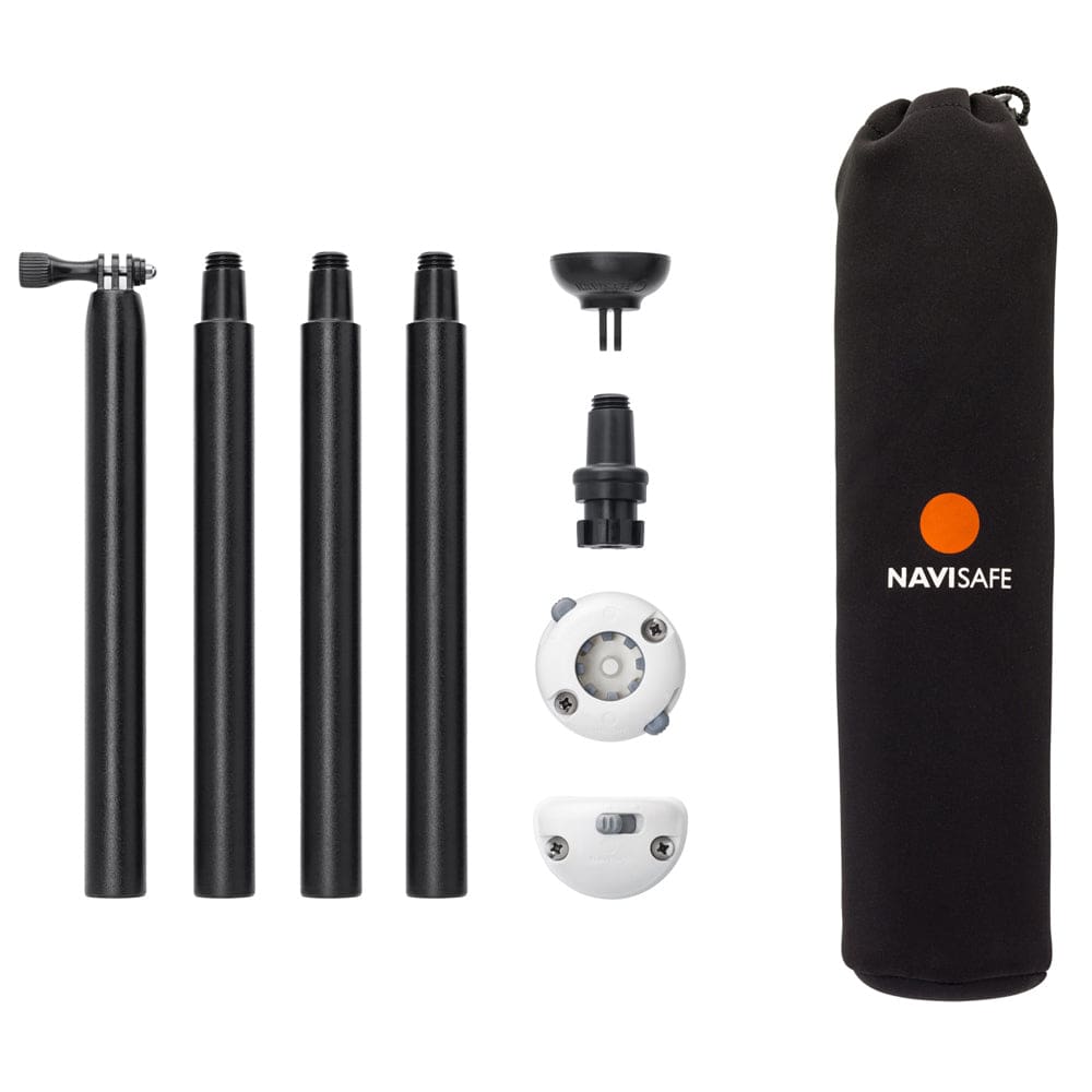 Navisafe Navimount Pole Pack Includes Pole & Mounts (Lights Not Included) - Paddlesports | Navigation Lights,Lighting | Accessories -