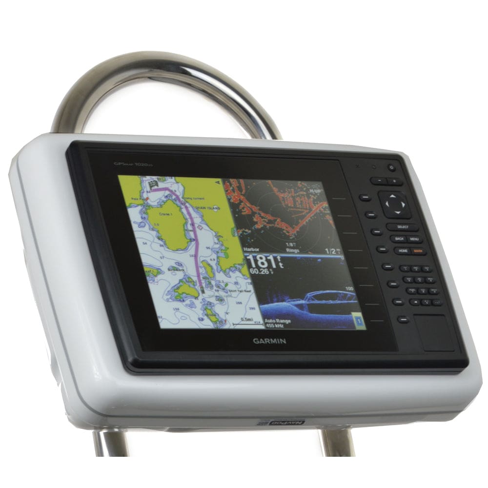 NavPod GP1201 SailPod Pre-Cut f/ Garmin 1020 / 1020xs / 1040xs f/ 9.5 Wide Guard - Boat Outfitting | Display Mounts - NavPod