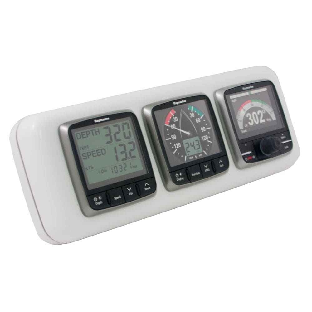 NavPod GP1301 InstrumentPod Precut w/ 3-3.6 Holes f/ 9.5 Guard - Boat Outfitting | Display Mounts - NavPod