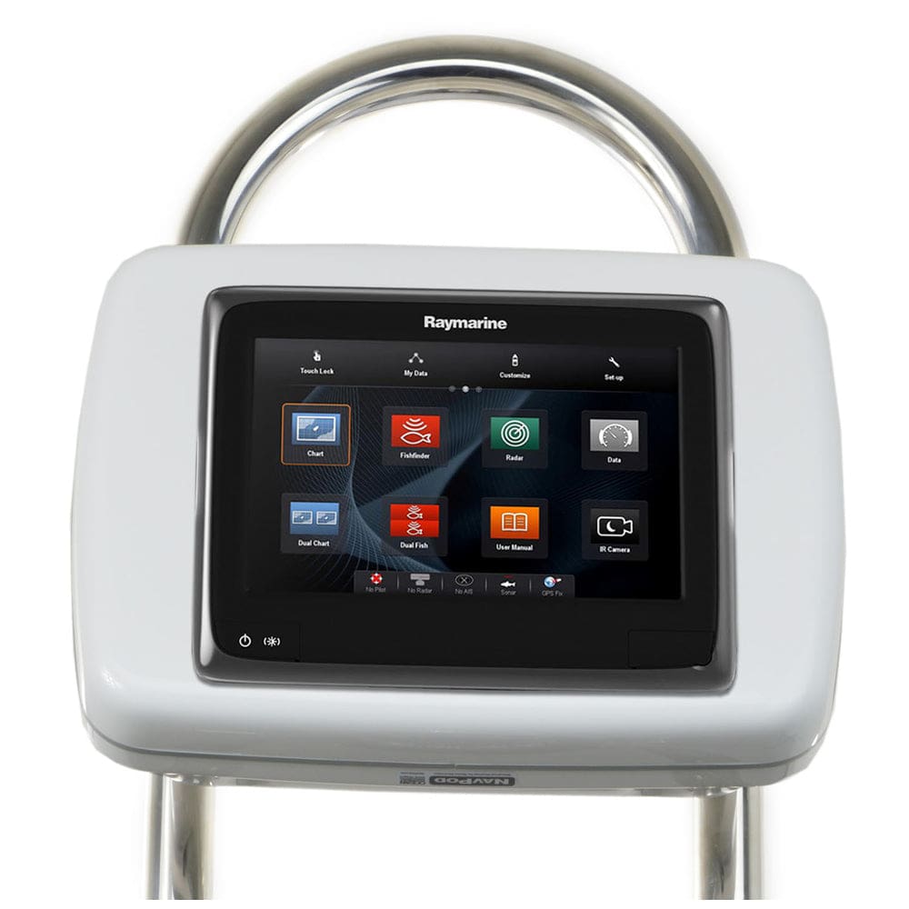 NavPod GP1814 SailPod Pre-Cut f/ Raymarine a95/ a97/ a98 f/ 9.5 Wide Guard - Boat Outfitting | Display Mounts - NavPod