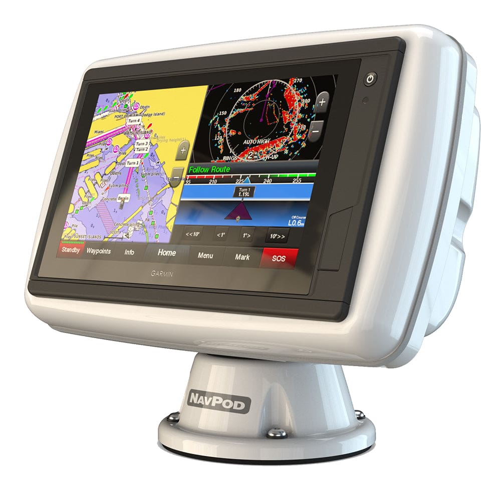 NavPod PowerPod Pre-Cut f/ Garmin GPSMAP® 942xs 942 922xs & 922 - Boat Outfitting | Display Mounts - NavPod