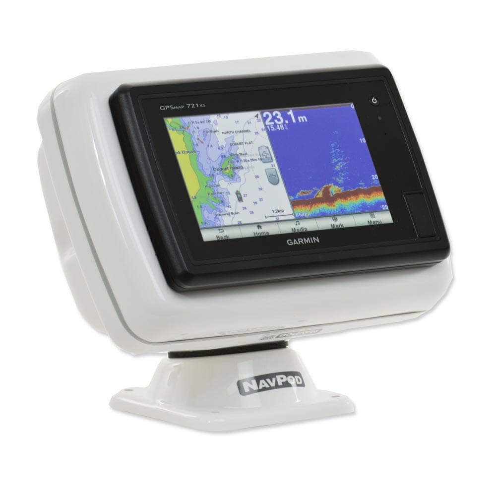 NavPod PP4401 PowerPod Precut f/ Garmin 7 GPSMAP Units - Boat Outfitting | Display Mounts - NavPod