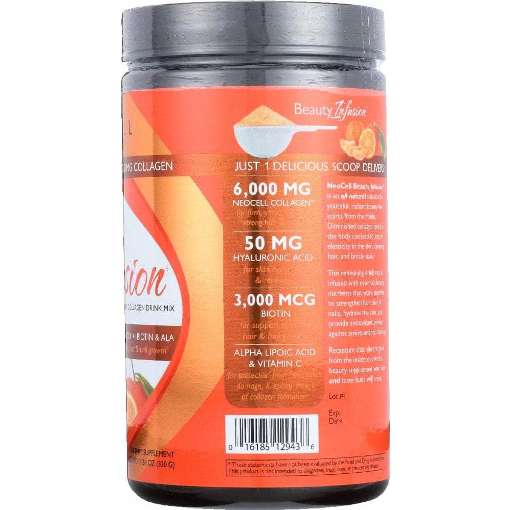 Neocell Neocell Beauty Infusion Refreshing Collagen Drink Mix Tangerine Twist, 11.64 oz