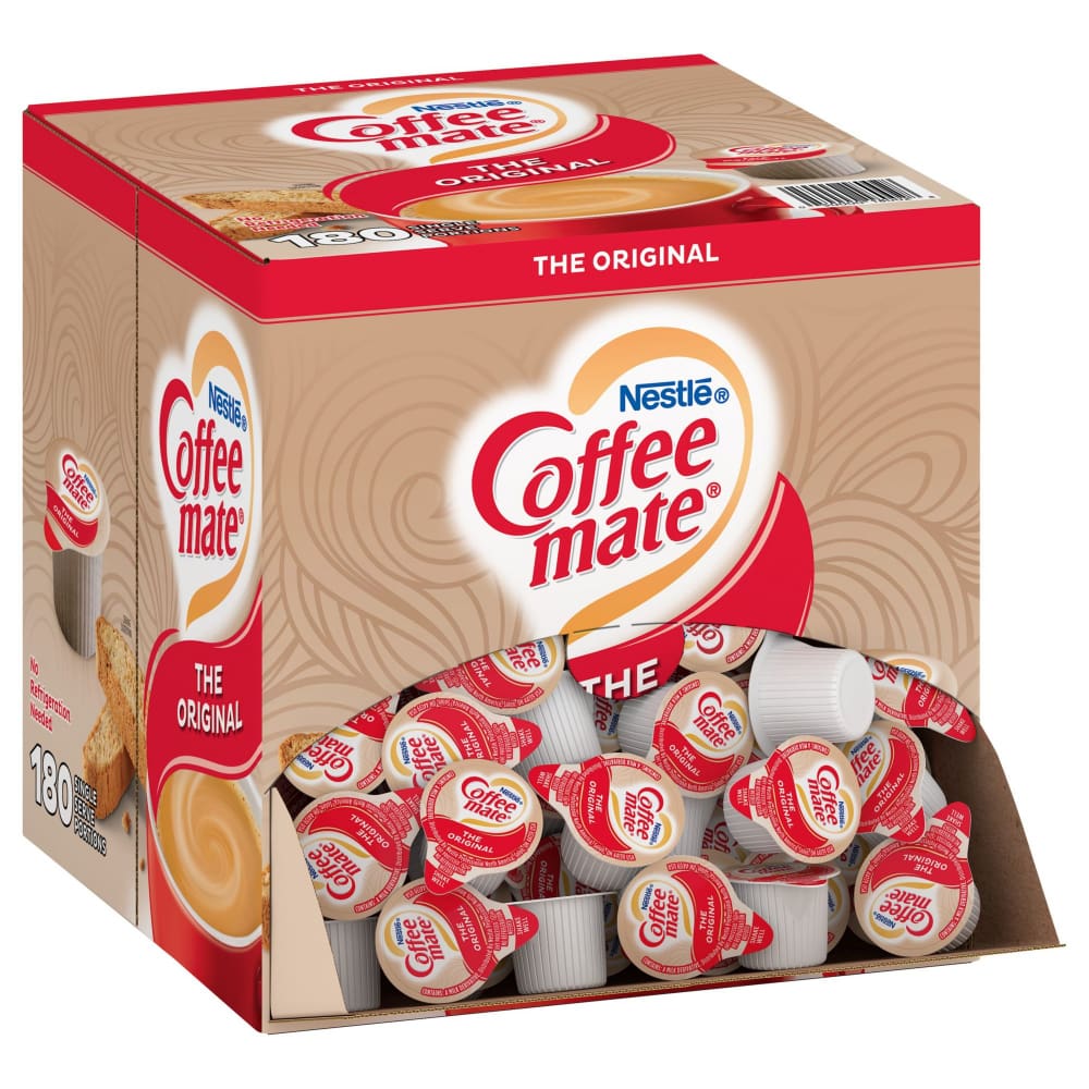 Nestle Coffee-Mate Original Flavor Coffee Creamer Singles 180 ct. - Home/Grocery Household & Pet/Coffee Tea & Creamer/Creamer/ - Unbranded