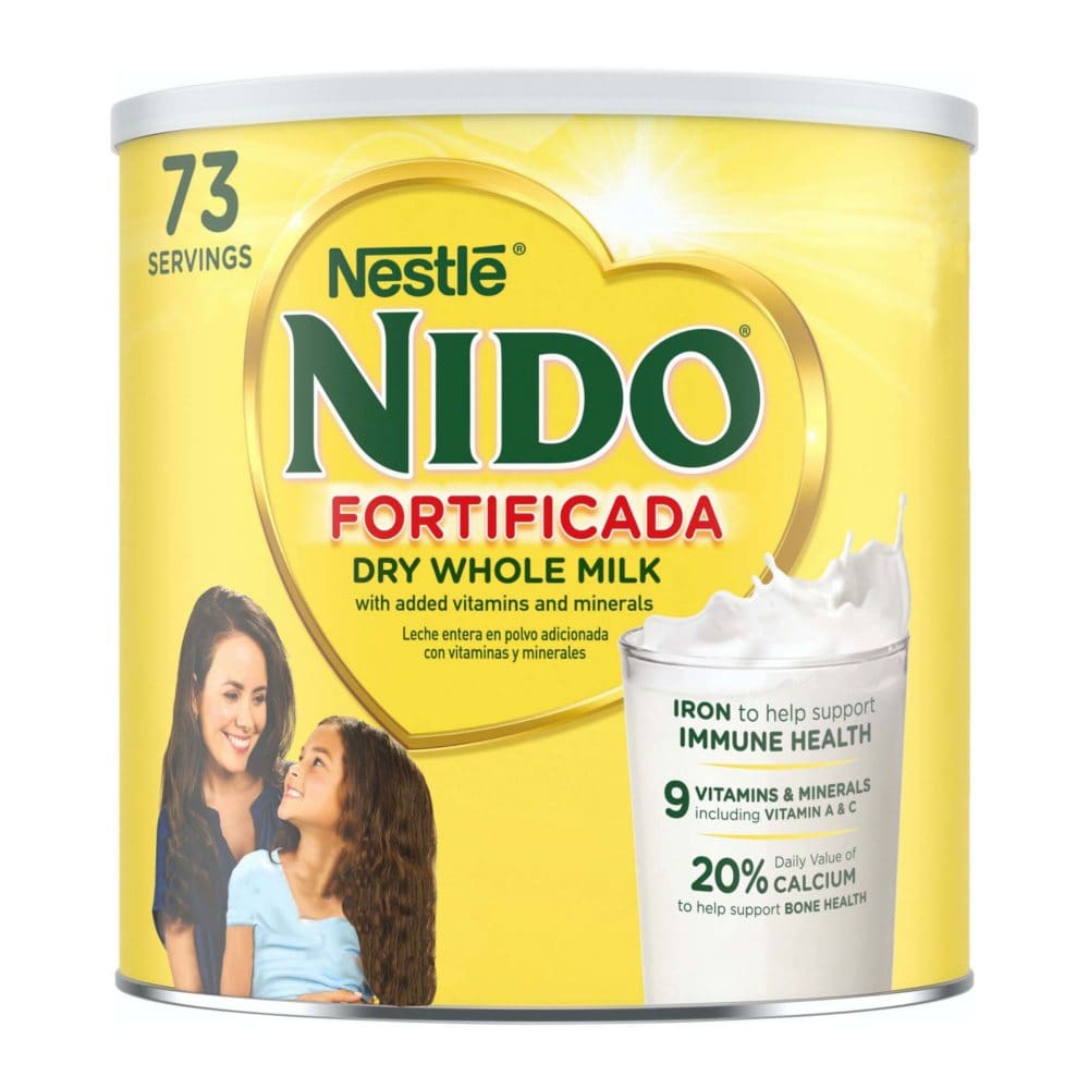 Nestle NIDO Fortificada Powdered Toddler Drink Mix Dry Whole Milk Powder (4.85 lbs.) - Baby Feeding Products​ - Nestle