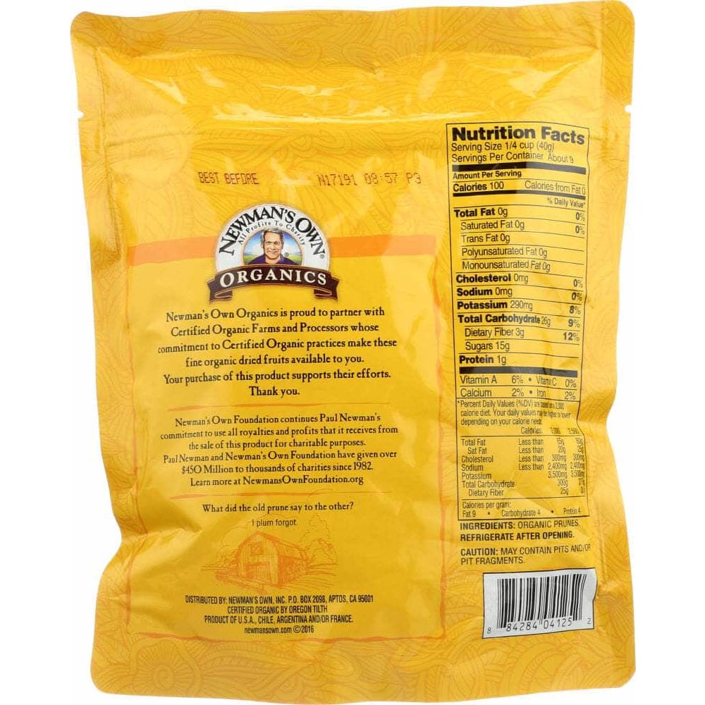 Newmans Own Newman's Own Organic California Prunes, 12 oz