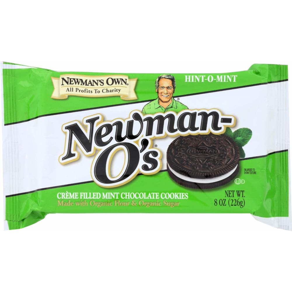 NEWMAN'S OWN NEWMANS OWN ORGANIC Cookie O Mint Creme, 8 oz